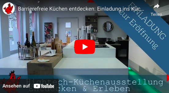 Barrierefreie Küchen entdecken: Einladung ins Küchenstudio Hahn